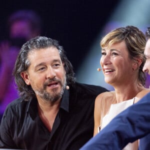 Exclusif - Titoff, Virginie Hocq et Gil Alma - Enregistrement de l'émission "Spectaculaire" à Paris. © Pierre Perusseau / Bestimage