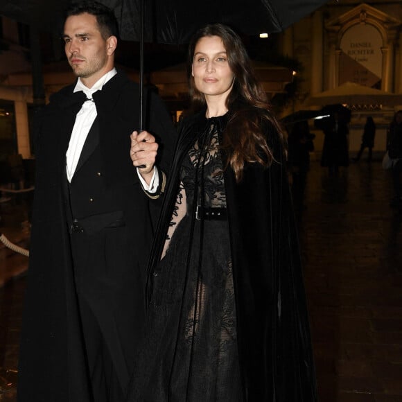 Laetitia Casta - People à la soirée Dior dans le cadre de la 59 ème Biennale d'art de Venise. Les bénéfices de cette soirée seront reversés aux réfugiés Ukrainiens en Italie. venise le 23 avril 2022 