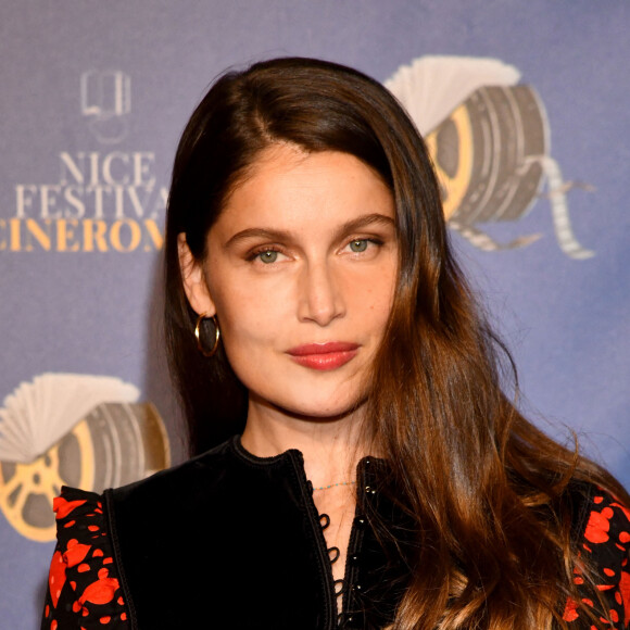 Laetitia Casta, présentant en avant première, le film "Lui" lors de la quatrième soirée de la 3ème édition du Festival Cinéroman à Nice, France, le 23 octobre 2021. © Bruno Bebert/Bestimage 