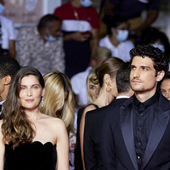 Laetitia Casta et son mari Louis Garrel - Montée des marches du film " Bac Nord " lors du 74ème Festival International du Film de Cannes. Le 12 juillet 2021 © Borde-Jacovides-Moreau / Bestimage 