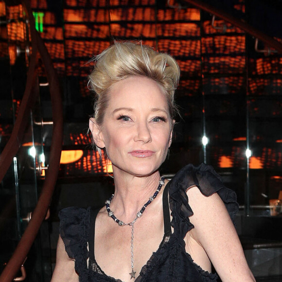 Anne Heche - Les célébrités fêtent l'ouverture du restaurant "MainRo" à Los Angeles, le 24 février 2022. 