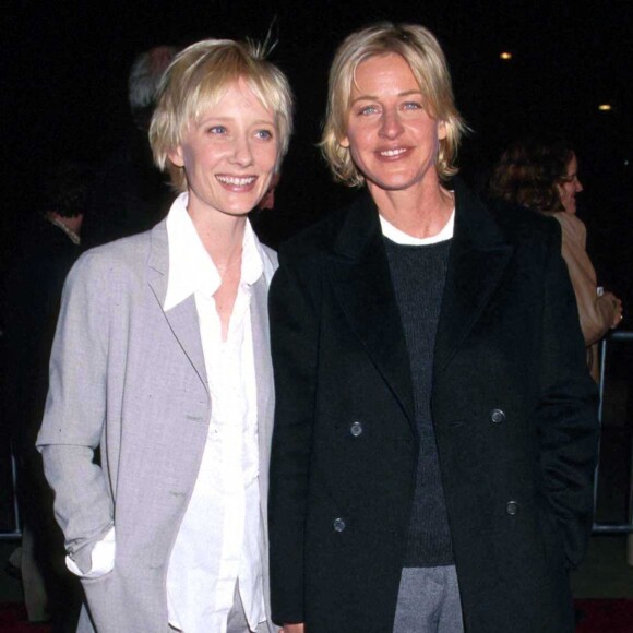 Anne Heche et Ellen DeGeneres à Los Angeles en 2009.