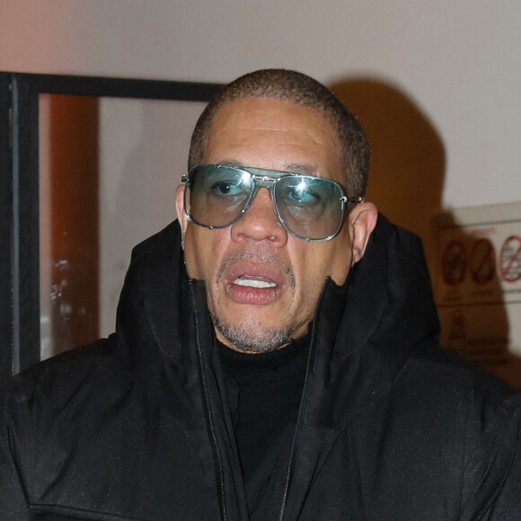 Exclusif - JoeyStarr (Didier Morville) arrivant à la soirée des révélations des César 2022 à L'Élysée Montmartre à Paris le 10 janvier 2022. © Christophe Clovis / Bestimage 