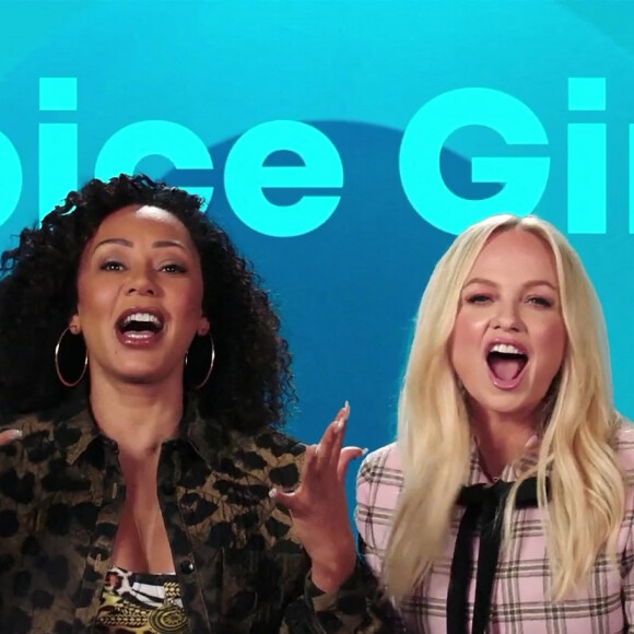 Emma Bunton et Mel B (Spice Girls) dans le jeu de Netflix "The Circle". 