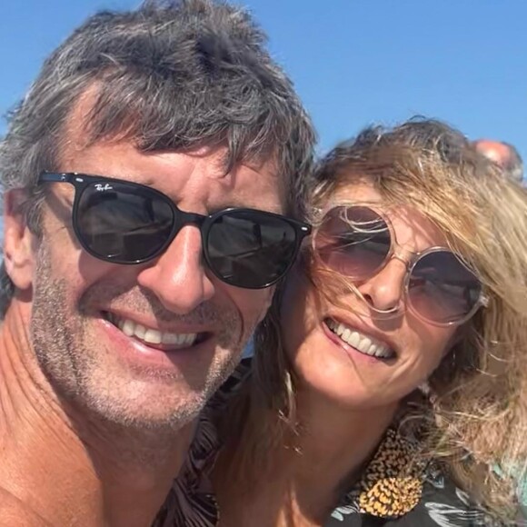 Karin Viard et son mari Manuel Herrero sur Instagram.