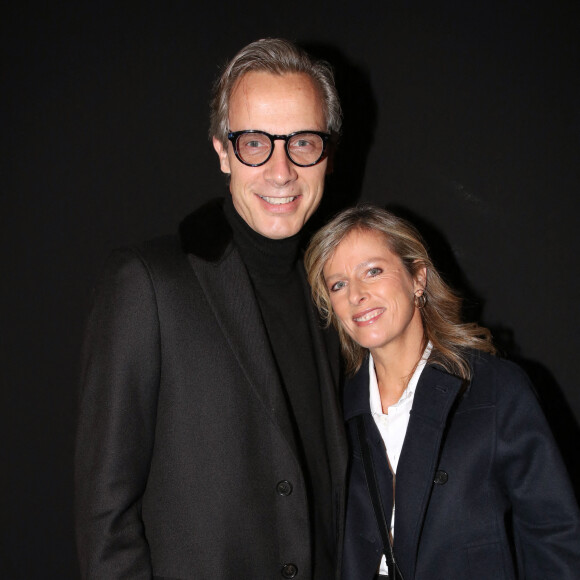 Karin Viard - Défilé Dior Prêt-à-porter Automne/Hiver 2022/2023 dans le cadre de la Fashion Week de Paris, le 1er mars 2022. © Borde-Rindoff/Bestimage