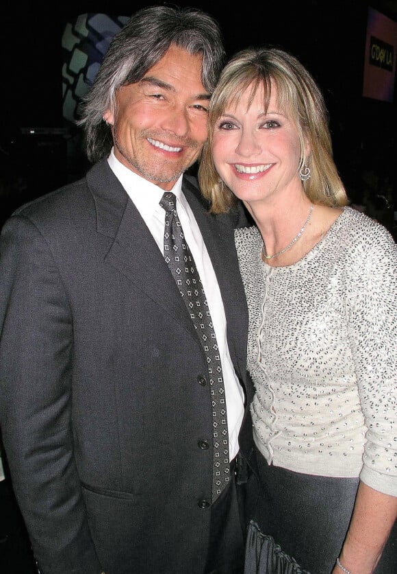 Patrick McDermott et Olivia Newton-John en 2005