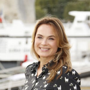 No Web - Mélanie Maudran "Un si grand soleil" - Photocall lors du Festival de la Fiction de La Rochelle. Le 18 septembre 2021 © Christophe Aubert via Bestimage