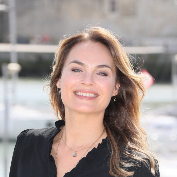 Melanie Maudran - Photocall de la série "Un si grand soleil" lors de la 21ème édition du Festival de la Fiction TV de la Rochelle. Le 14 septembre 2019 © Patrick Bernard / Bestimage