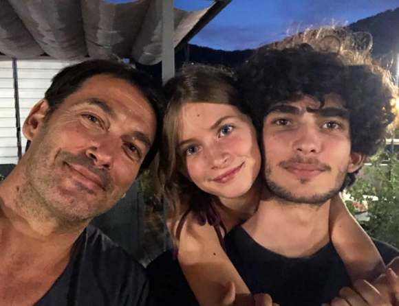 David Proux et Cathy Andrieu ont eu deux enfants ensemble, Mathis et Alice - Instagram