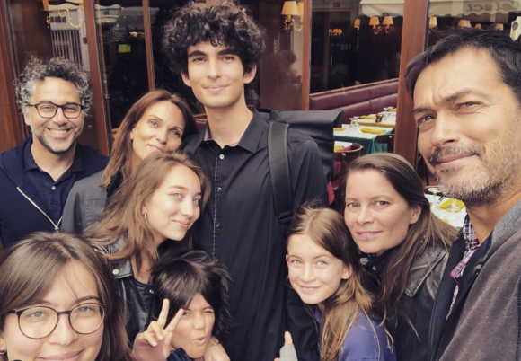 David Proux et Cathy Andrieu ont eu deux enfants ensemble, Mathis et Alice - Instagram
