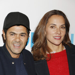 Jamel Debbouze et sa femme Mélissa Theuriau lors de l'avant-première du film "Demain tout commence" au Grand Rex à Paris le 28 novembre 2016.