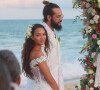 Exclusif - Joakim Noah, Lais Ribeiro - Joakim Noah et Lais Ribeiro se sont mariés devant leurs amis et leur famille sur la plage de Trancoso au Brésil