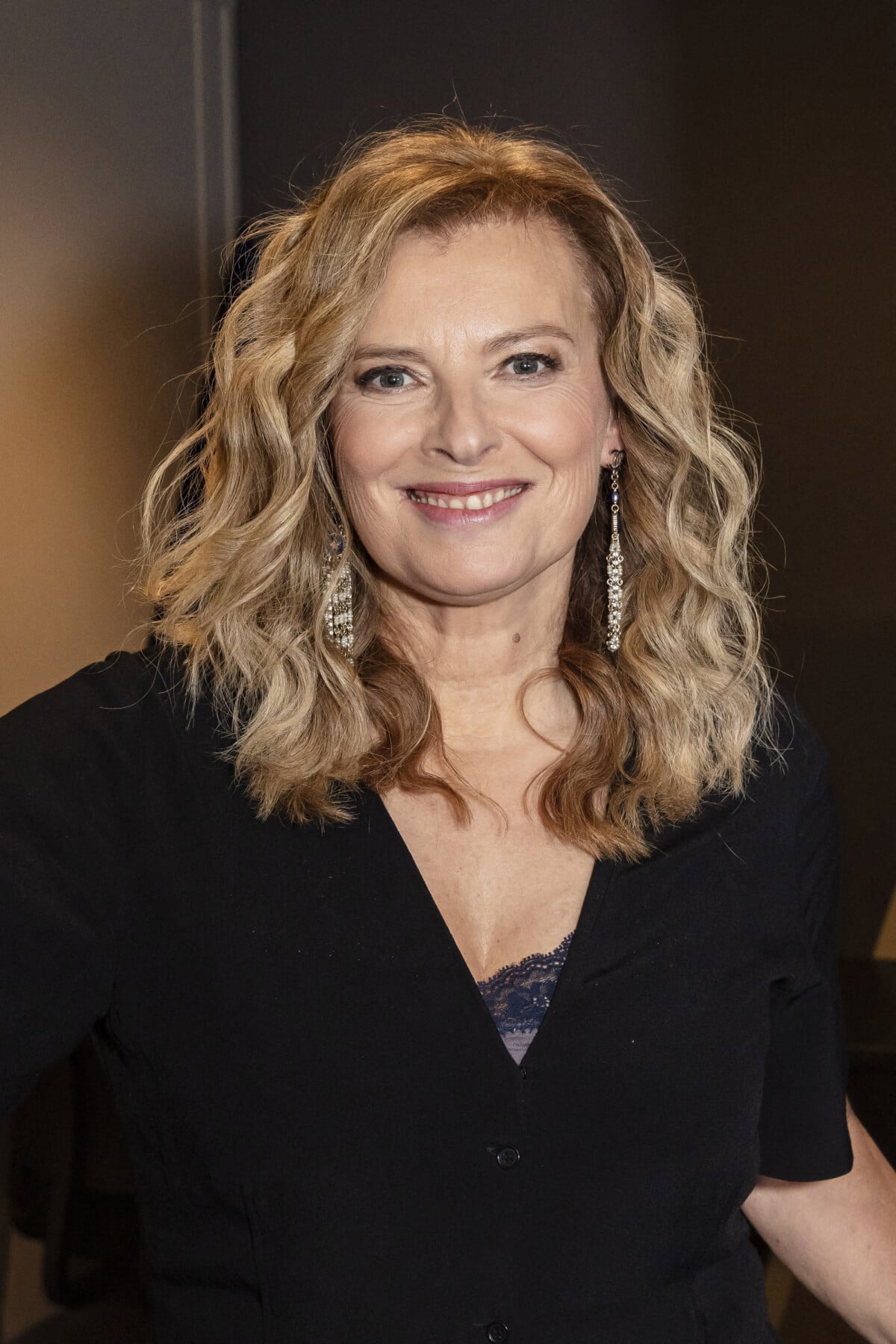 Photo Exclusif Valérie Trierweiler Backstage de l'enregistrement