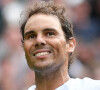 Rafael Nadal lors du tournoi de tennis de Wimbledon.