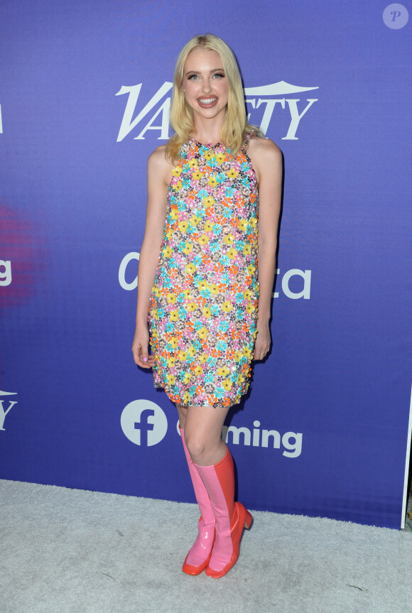 Chloe Cherry au photocall de la soirée "Variety 2022 Power of Young Hollywood" organisée par Facebook Gaming/Meta à Los Angeles, le 11 août 2022. 