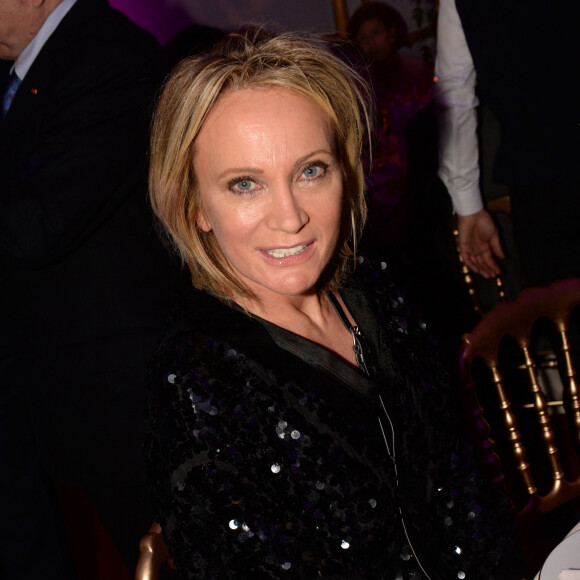 Exclusif - Patricia Kaas lors de la soirée de gala au profit de la fondation Pompidou à l'hôtel Marcel Dassault à Paris, France, le 28 mars 2019. Ce gala a pour but de venir en aide aux enfants handicapés et autistes, ainsi qu'aux personnes rendues vulnérables par le grand âge et la maladie d'Alzheimer, causes défendues par la fondation Claude Pompidou depuis bientôt 50 ans. Une vente aux enchères s'est déroulé pendant le dîner de Gala. A cette occasion , des oeuvres d'arts d'artistes réputés, offertes à la fondation Claude Pompidou, ainsi que de nombreux lots, dont une Smart customisée par Ghass, sont proposés, pour que la fondation puisse continuer de mener à bien ses nombreuses actions. La soirée est entièrement sponsorisée, les revenus générés par la vente des tables ainsi que la vente aux enchères, sont entièrement reversés à la fondation. Elle est organisée par O. et N. Dassault et M.Pozzo Di Borgo qui ont entièrement financé et organisé la soirée. © Rachid Bellak-LMS/Bestimage 