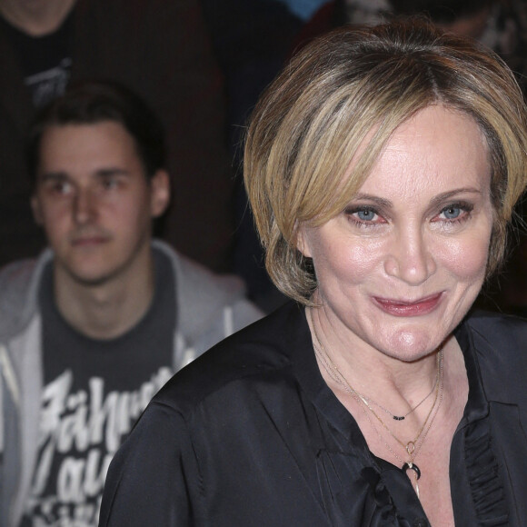 Patricia Kaas sur le plateau de l'émission TV "Markus Lanz" à Hambourg. Le 7 décembre 2016 © Future-Image / Zuma Press / Bestimage