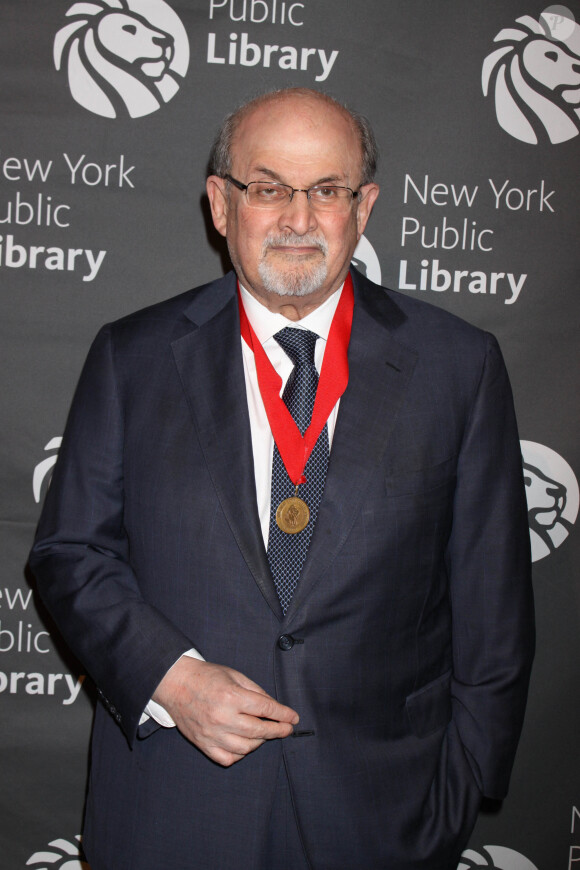 Salman Rushdie - Soirée de gala des New York Public Library 2018 Library Lions à bibliothèque municipale Stephen A. Schwarzman à New York City, New York, Etats-Unis, le 5 novembre 2018. 
