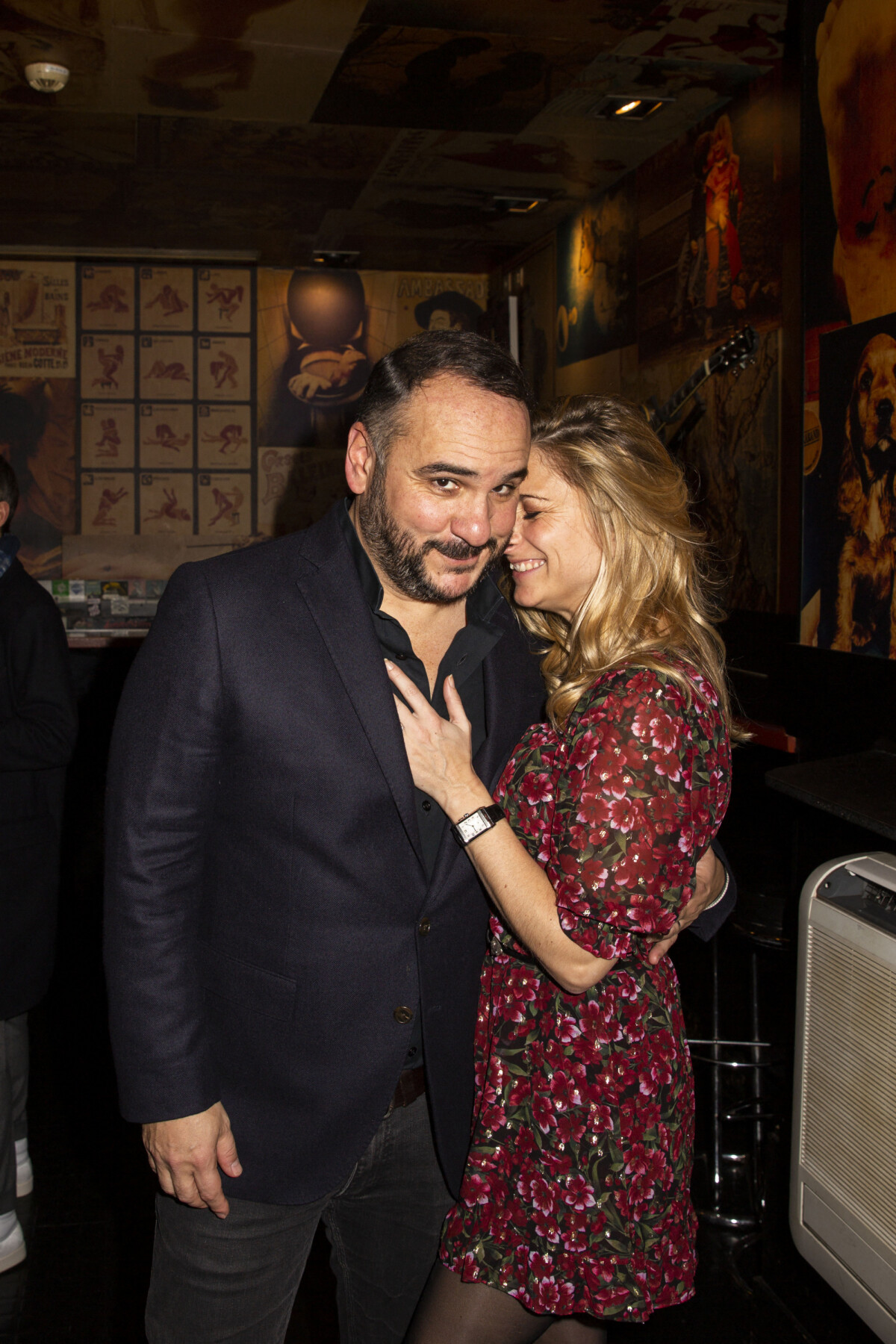 Photo : François-Xavier Demaison et sa femme Anaïs au photocall de la ...