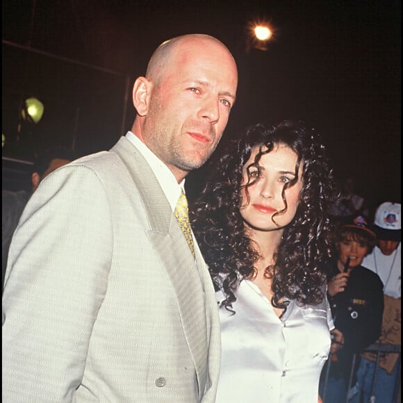 Bruce Willis et Demi Moore.