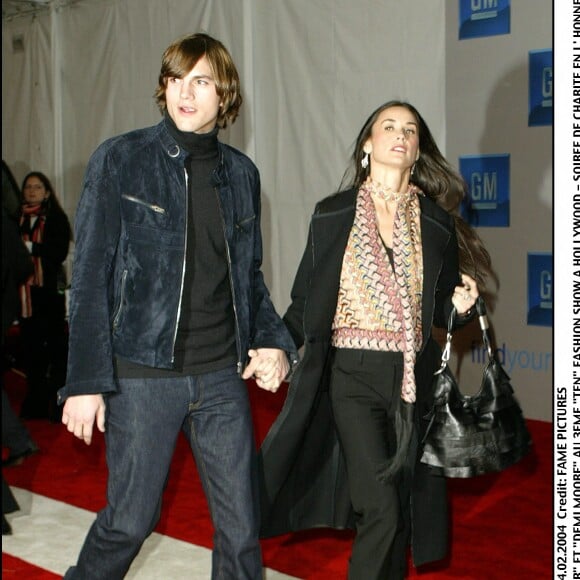 Demi Moore et Ashton Kutcher à Hollywood.