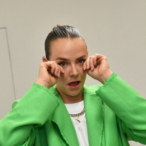 Pauline Ducruet - Backstage du défilé Alter Femme Automne/Hiver 2022/2023 lors de la Fashion Week de Paris le 1er mars 2022. © Veeren/Bestimage 