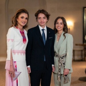 La reine Rania de Jordanie lors de la célébration du 76e anniversaire de la fête de l'indépendance de la Jordanie à Amman, Jordanie, le 25 mai 2022. 