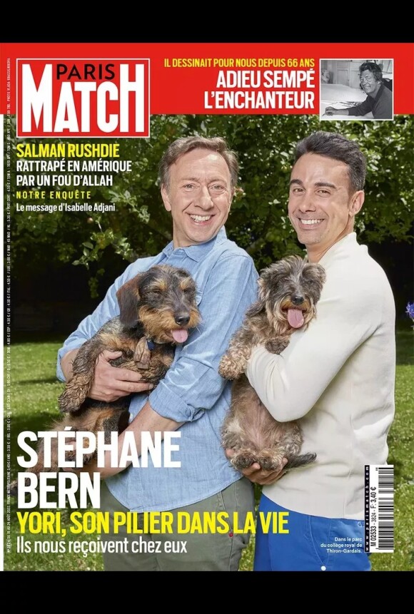 La couverture de Paris Match du jeudi 18 août 2022.