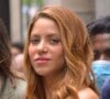 Shakira quitte la soirée "NBC Universal Upfronts" à New York.
