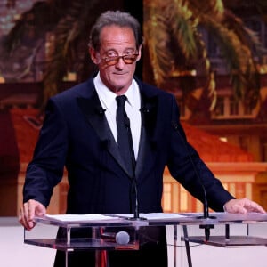 Vincent Lindon (Président du jury) - Cérémonie de clôture du 75ème Festival International du Film de Cannes.