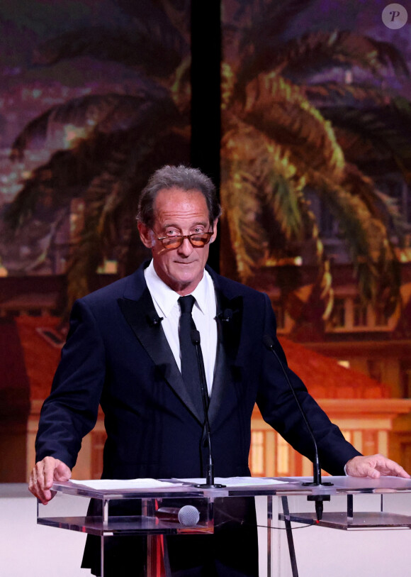 Vincent Lindon (Président du jury) - Cérémonie de clôture du 75ème Festival International du Film de Cannes.