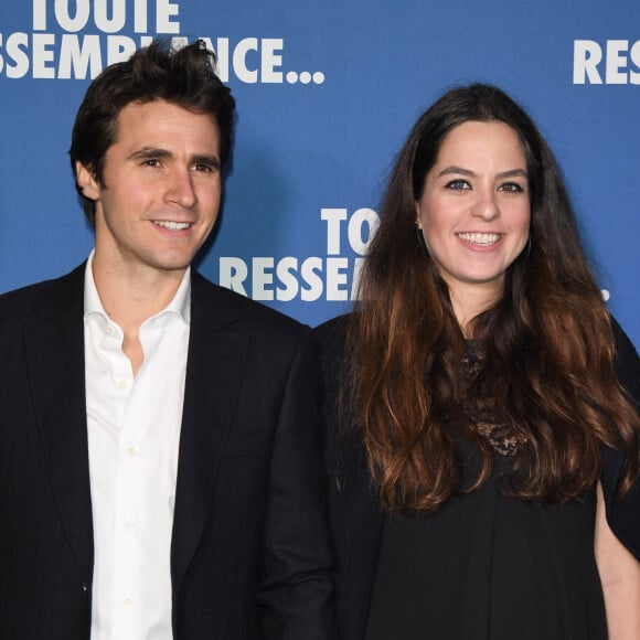 Anouchka Delon et son compagnon Julien Dereims - Avant-première du film "Toute ressemblance..." au cinéma UGC Ciné Cité Les Halles à Paris. © Coadic Guirec/Bestimage 