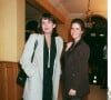 Tina Kieffer et sa soeur Florence - Défilé de mode en 1995.