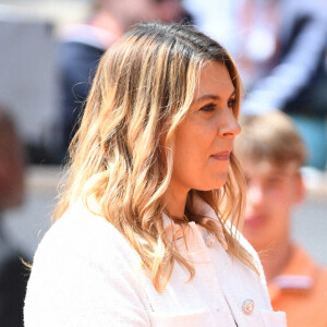 Marion Bartoli en tribune (Jour 8) lors des Internationaux de France de Tennis de Roland-Garros à Paris, France. © Chryslene Caillaud/Panoramic/Bestimage