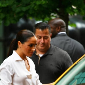 Meghan Markle et Gloria Steinem se sont rencontrées à New York. Le 18 juillet 2022.