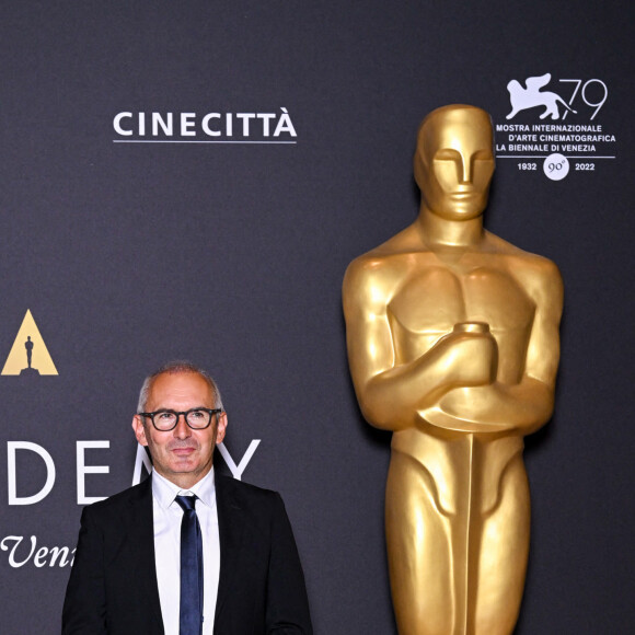 Sébastien Cauchon - Photocall lors du cocktail Academy of Motion Picture of Arts and Sciences lors de la 79ème édition du festival international du film de Venise, la Mostra le 30 août 2022. 