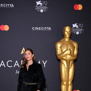 Audrey Diwan - Photocall lors du cocktail Academy of Motion Picture of Arts and Sciences lors de la 79ème édition du festival international du film de Venise, la Mostra le 30 août 2022. 