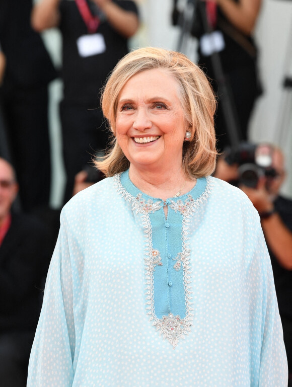 Hillary Clinton - Soirée d'ouverture du 79e Festival international du film de Venise, La Mostra. Le 31 août 2022.