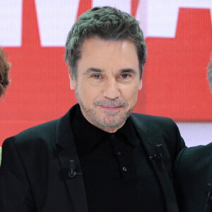 Exclusif - Claire Nouvian, Jean-Michel Jarre et Michel Drucker - Enregistrement de l'émission "Vivement Dimanche" au studio Gabriel à Paris le 31 octobre 2018. L'émision sera diffusée le 18 novembre 2018. © Guillaume Gaffiot/Bestimage