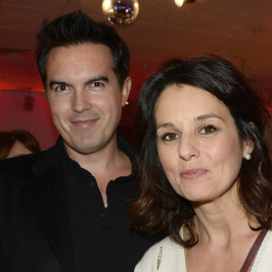 Faustine Bollaert et son mari Maxime Chattam - Soirée de lancement J-68 de la 95ème édition du Prix d'Amérique Opodo à l'Hippodrome de Paris-Vincennes, le 24 novembre 2015. © Guirec Coadic/Bestimage