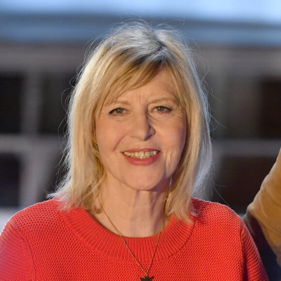 Chantal Ladesou - Enregistrement de l'émission "Animaux Stars", diffusée le 4 juin sur la chaine Animaux. Le 5 avril 2022 © Veeren / Bestimage