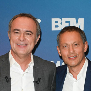 Christophe Delay et Marc-Olivier Fogiel - Conférence de rentrée 2022/2023 BFM TV à Paris le 6 septembre 2022. © Coadic Guirec/Bestimage