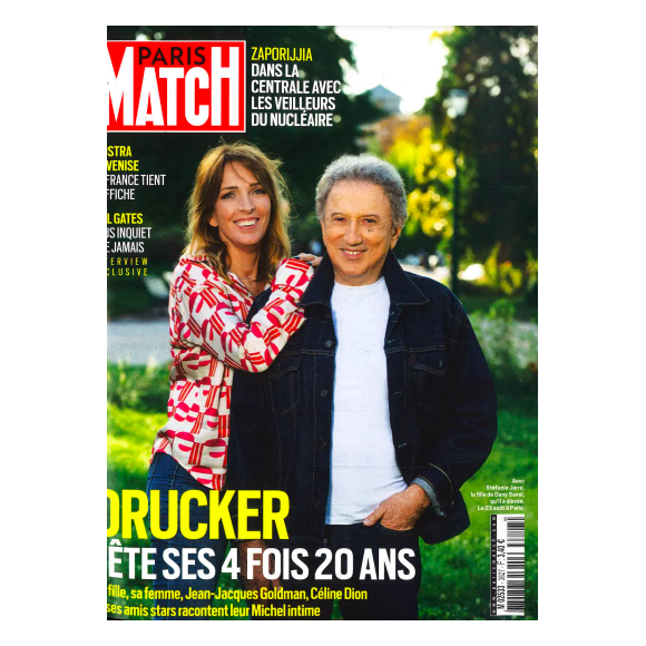 Couverture de "Paris Match" du jeudi 8 septembre 2022