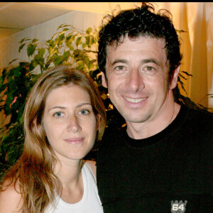 Patrick Bruel et Amanda Sthers après un concert du chanteur à Bercy en 2007