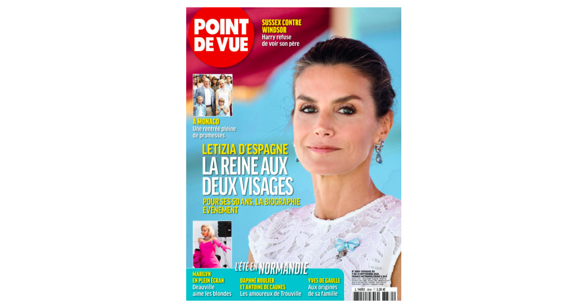 Couverture de Point de Vue du jeudi 7 septembre 2022 Purepeople