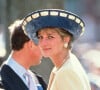 La princesse Diana lors d'une visite en Angleterre