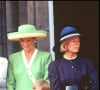 La princesse Margaret, Sarah Ferguson, Lady Diana et la duchesse de Kent