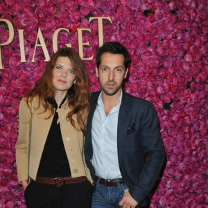 Gwendoline Hamon et Frederic Diefenthal- Paris le, 13 Juin 2013 - Soiree privee Piaget a l'Orangerie Ephemere dans le jardin des Tuileries