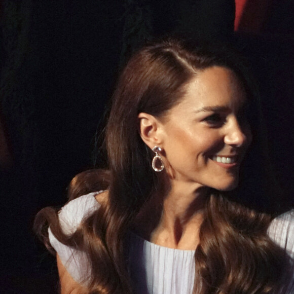 Le prince William, duc de Cambridge, Catherine (Kate) Middleton, duchesse de Cambridge - Première cérémonie de remise des prix Earthshot au Palace Alexandra à Londres le 17 octobre 2021. 